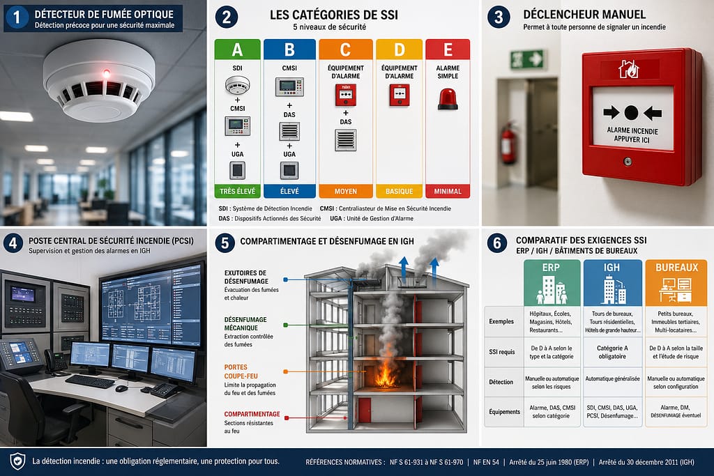 détection incendie, Ocean's Facilities