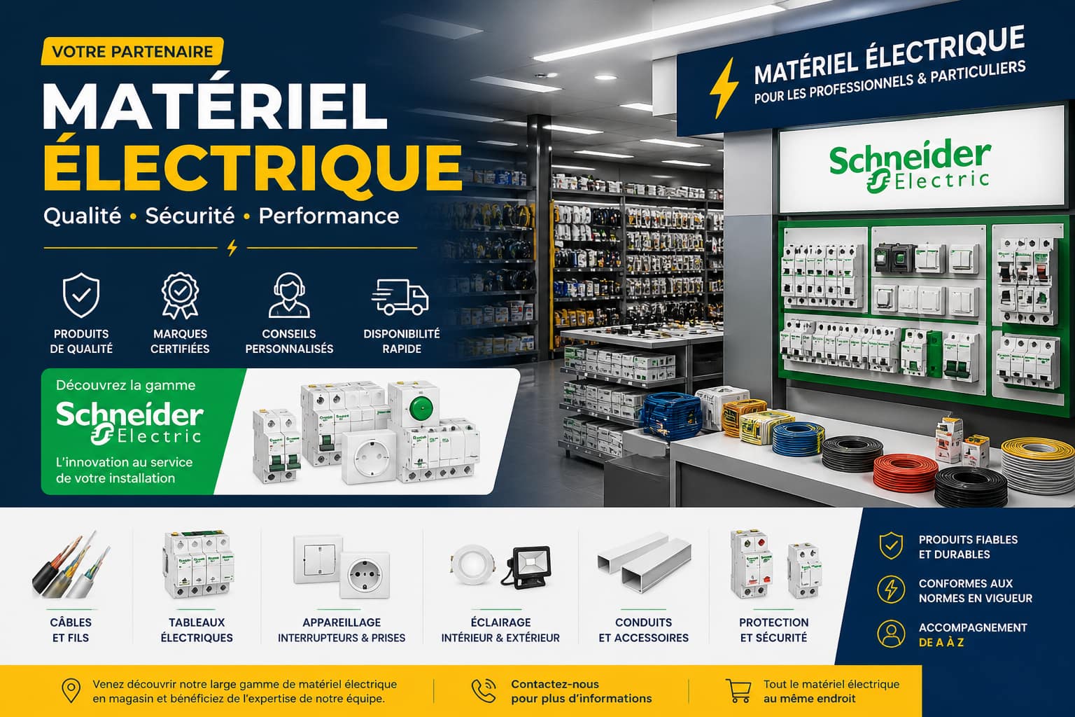Votre expert en matériel électrique 2 Votre expert en matériel électrique