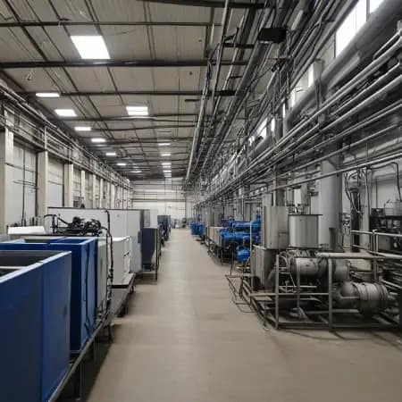 "Rayons de matériel de plomberie et accessoires techniques dans un showroom spécialisé." Tanger, Maroc oceansfacilities technique